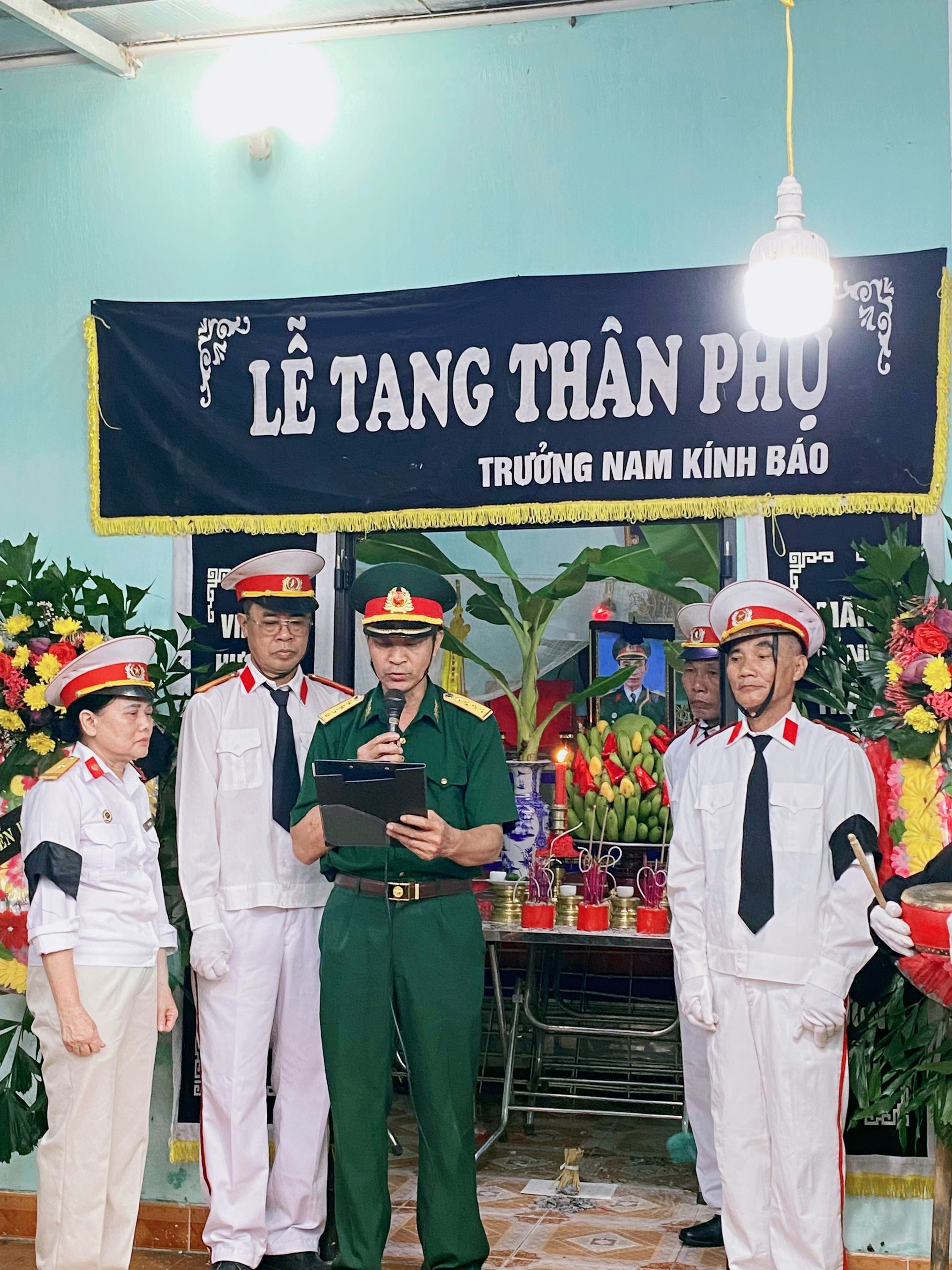 Đám tang văn minh trên địa bàn xã Phụng Thượng